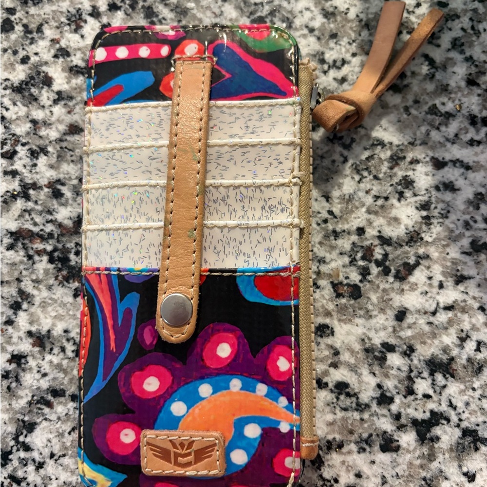 Colorful Patterned Phone Wallet Case